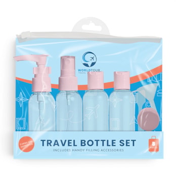Wholesale Travel Bottle Set 8pc | Wholesale Direct Wholesale Travel Bottle Set 8pc | Wholesale Direct