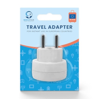Wholesale Travel Adaptor UK to EU 10A | Wholesale Direct