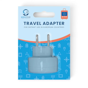 Wholesale Coloured Travel Adaptor UK to EU | Wholesale Direct Wholesale Coloured Travel Adaptor UK to EU | Wholesale Direct