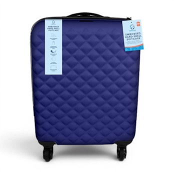 Wholesale Travel 20" Embossed Shell Suitcase | Wholesale Direct Wholesale Travel 20" Embossed Shell Suitcase | Wholesale Direct