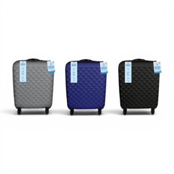 Wholesale Travel 20" Embossed Shell Suitcase | Wholesale Direct Wholesale Travel 20" Embossed Shell Suitcase | Wholesale Direct