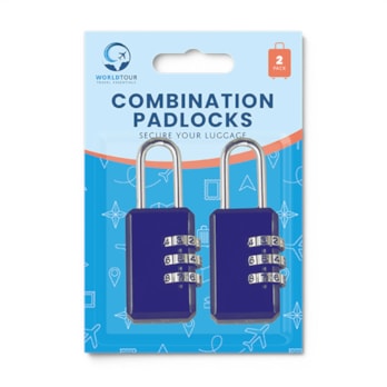 Wholesale Combination Padlocks 2 Pack | Wholesale Direct