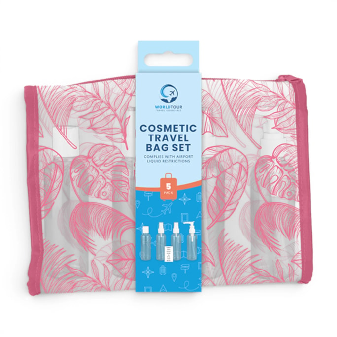 Wholesale Cosmetic Travel Bag Set 5pc | Wholesale Direct Wholesale Cosmetic Travel Bag Set 5pc | Wholesale Direct