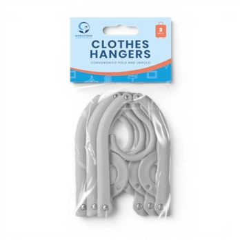 Wholesale Travel Clothes Hangers 3 Pack | Wholesale Direct