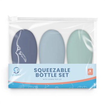 Wholesale Squeezable Bottle Set 3 Pack | Wholesale Direct
