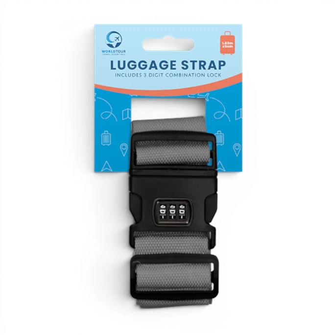 Wholesale Tri Combo Luggage Strap 1.8m | Wholesale Direct