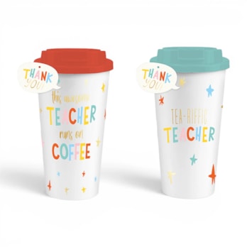 Wholesale Teacher Travel Plastic Mug | Wholesale Direct