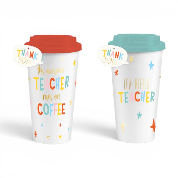 Wholesale Teacher Travel Plastic Mug | Wholesale Direct