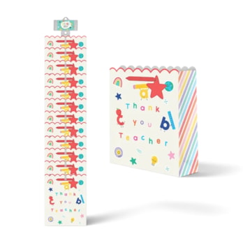 Wholesale Thank You Teacher Small Gift Bag Clip Strip | Wholesale Direct Wholesale Thank You Teacher Small Gift Bag Clip Strip | Wholesale Direct
