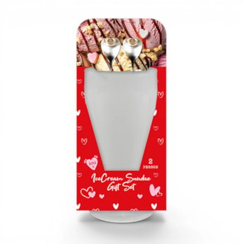 Wholesale Couples Ice Cream Sundae Gift Set | Wholesale Direct