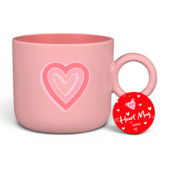 Wholesale Valentine's Printed Heart Mug 350ML | Wholesale Direct
