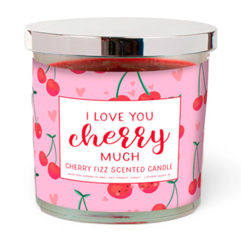 Wholesale Cherry Fizz Fragranced Candle 350G | Wholesale Direct