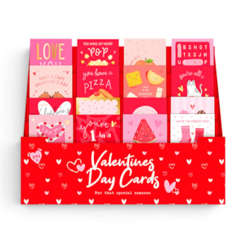 Wholesale Valentines Mixed Cards in CDU | Wholesale Direct