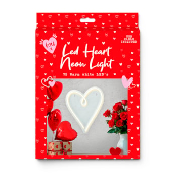Wholesale LED Heart Neon Light 30cm x 25cm | Wholesale Direct Wholesale LED Heart Neon Light 30cm x 25cm | Wholesale Direct