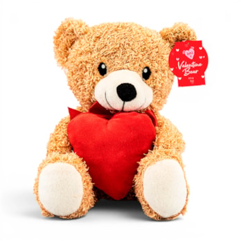 Wholesale Valentine's Bear with Heart 20cm | Wholesale Direct