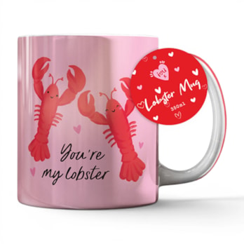 Wholesale Valentines Lobster Mug 350ml | Wholesale Direct
