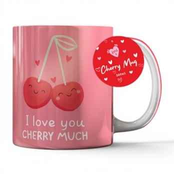 Wholesale Valentines Cherry Mug 350ml | Wholesale Direct Wholesale Valentines Cherry Mug 350ml | Wholesale Direct