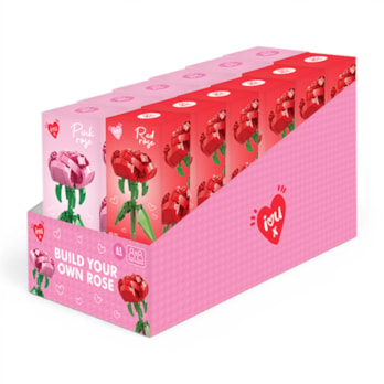 Wholesale Valentines Rose Blocks CDU | Wholesale Direct Wholesale Valentines Rose Blocks CDU | Wholesale Direct