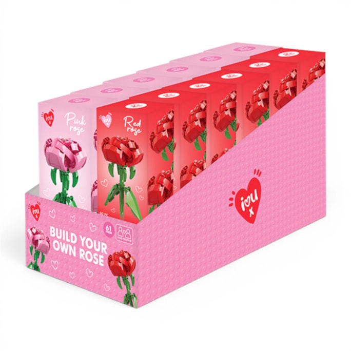Wholesale Valentines Rose Blocks CDU | Wholesale Direct