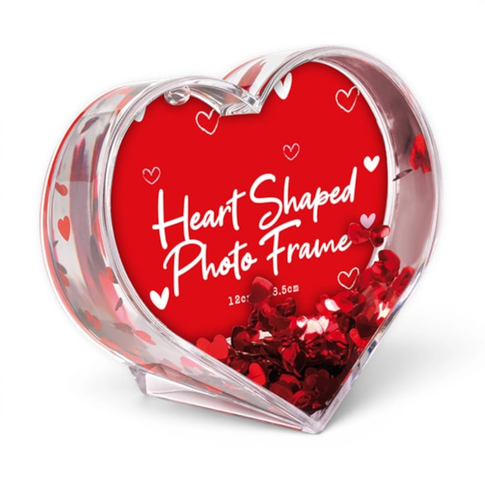 Wholesale Glitter Heart Photo Frame | Wholesale Direct