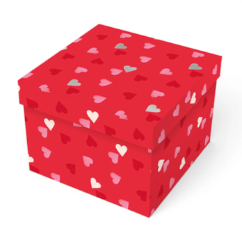 Wholesale Valentine's Day Square Gift Box | Wholesale Direct
