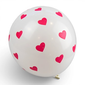 Wholesale Heart Printed Balloons 10 Pack | Wholesale Direct