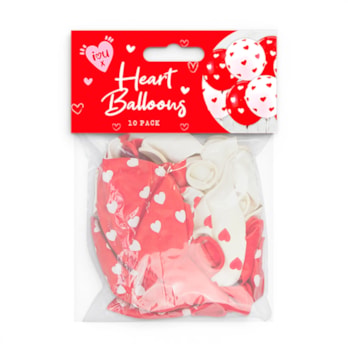 Wholesale Heart Printed Balloons 10 Pack | Wholesale Direct Wholesale Heart Printed Balloons 10 Pack | Wholesale Direct