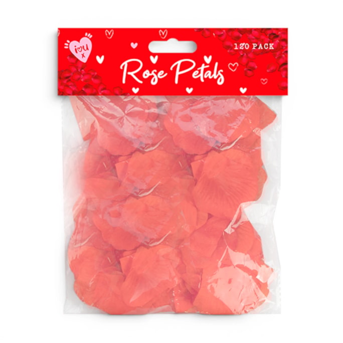 Wholesale Valentine's Red Rose Petals 120 Pack | Wholesale Direct