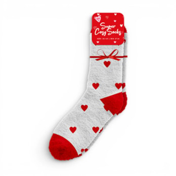 Wholesale Valentine's Ladies Cozy Socks | Wholesale Direct