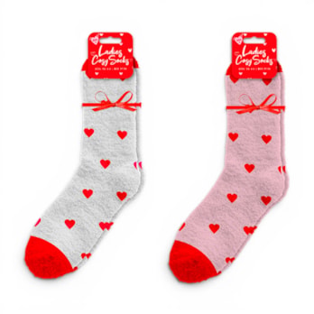 Wholesale Valentine's Ladies Cozy Socks | Wholesale Direct Wholesale Valentine's Ladies Cozy Socks | Wholesale Direct
