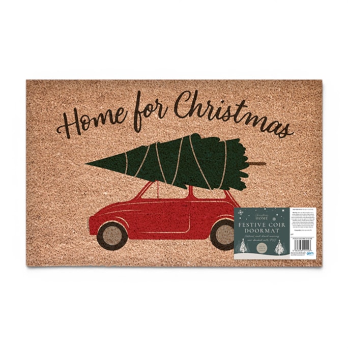 Wholesale Driving Home For Christmas Doormat | Wholesale Direct