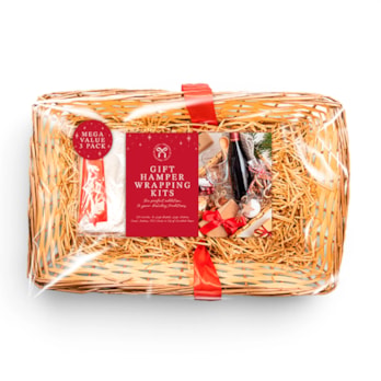 Wholesale 3 Large Hamper Wrapping Kits 47cm x 29cm | Wholesale Direct Wholesale 3 Large Hamper Wrapping Kits 47cm x 29cm | Wholesale Direct