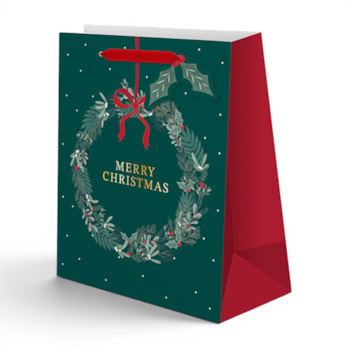 Wholesale Medium Christmas Gift Bag - Assortment 1 | Wholesale Direct