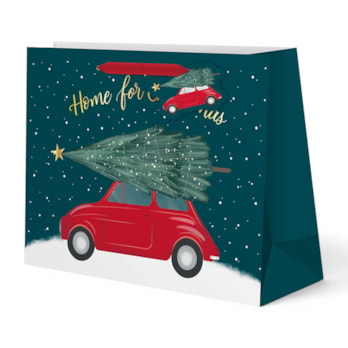 Wholesale Large Shopper Christmas Gift Bag - Assortment 1 | Wholesale Direct