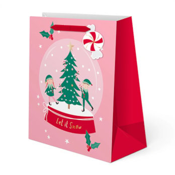 Wholesale Medium Christmas Gift Bag - Assortment 2 | Wholesale Direct