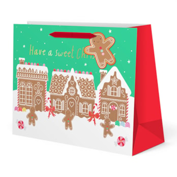Wholesale Large Shopper Christmas Gift Bag - Assortment 2 | Wholesale Direct