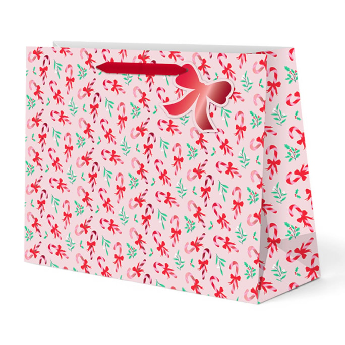 Wholesale Large Shopper Christmas Gift Bag - Assortment 2 | Wholesale Direct