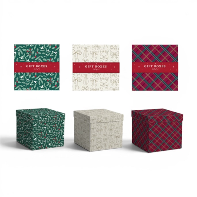 Wholesale Printed Gift Box Set 3pk | Wholesale Direct Wholesale Printed Gift Box Set 3pk | Wholesale Direct