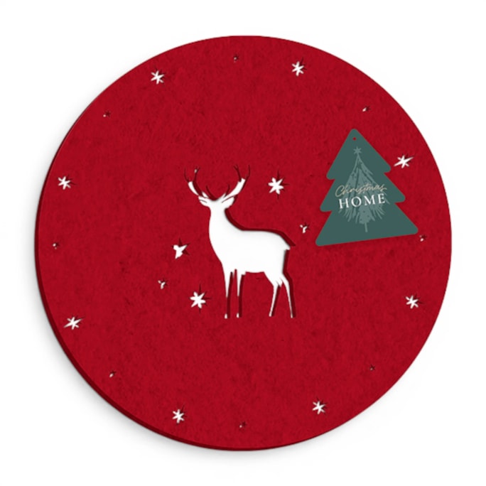 Wholesale Felt Laser Cut Placemats 32cm 4pk | Wholesale Direct