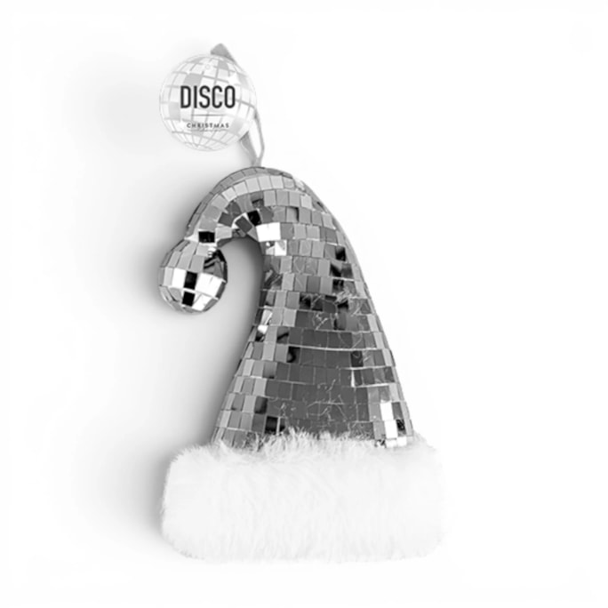 Wholesale Hanging Disco Santa Hat 15cm | Wholesale Direct
