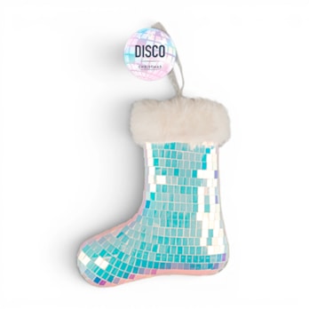 Wholesale Hanging Iridescent Disco Stocking 15cm | Wholesale Direct