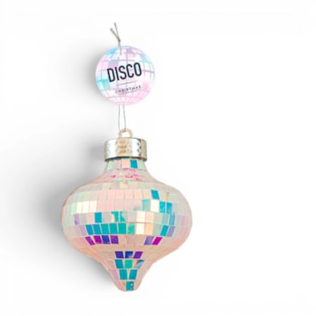 Wholesale Hanging Iridescent Disco Bauble 10cm | Wholesale Direct