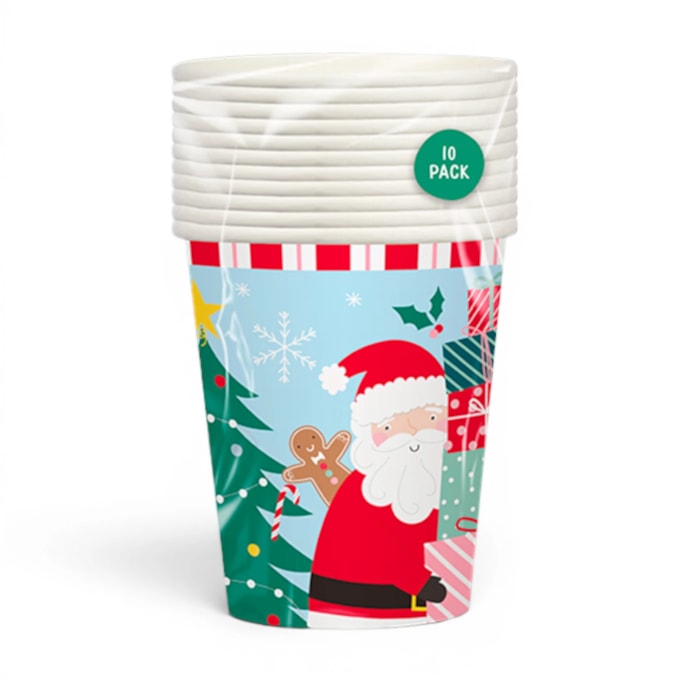 Wholesale Christmas Kids Printed Paper Cups 270ml 10pk CDU | Wholesale Direct Wholesale Christmas Kids Printed Paper Cups 270ml 10pk CDU | Wholesale Direct