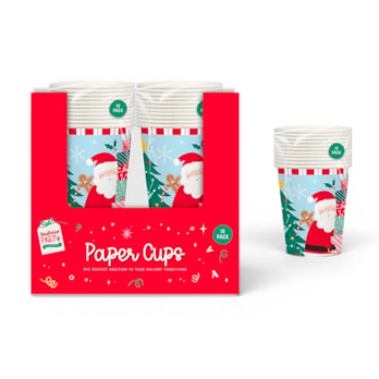 Wholesale Christmas Kids Printed Paper Cups 270ml 10pk CDU | Wholesale Direct Wholesale Christmas Kids Printed Paper Cups 270ml 10pk CDU | Wholesale Direct