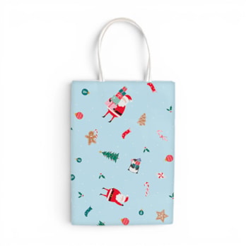 Wholesale Christmas Kids Printed Paper Treat Bags 10pk | Wholesale Direct