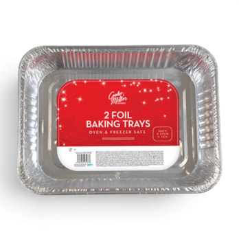 Wholesale Foil Baking Trays 36cm x 27cm x 7cm 2pk CDU | Wholesale Direct