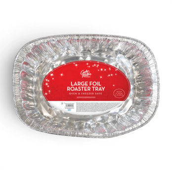 Wholesale Foil Large Roaster Tray 45cm x 36cm x 8.5cm CDU | Wholesale Direct