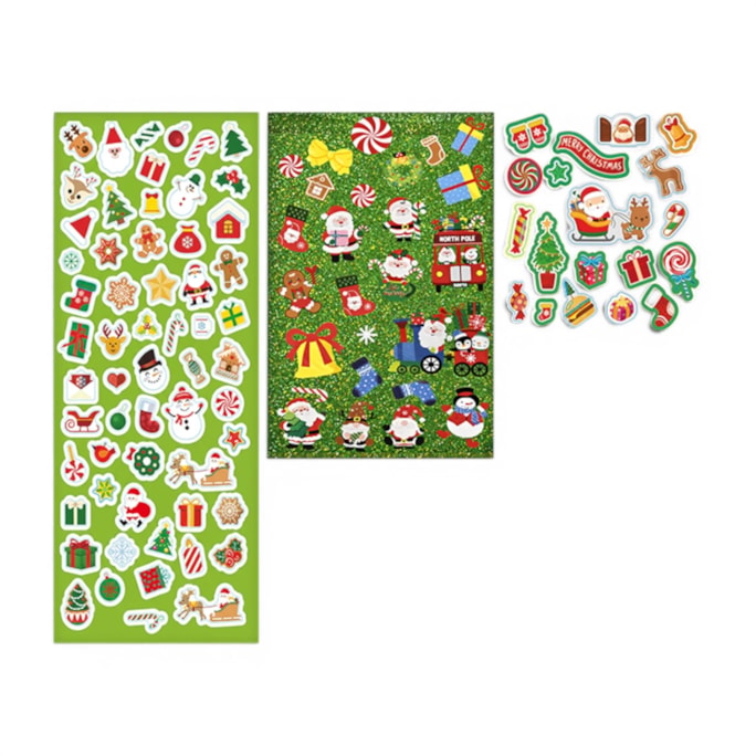Wholesale Christmas Sticker 112pk | Wholesale Direct