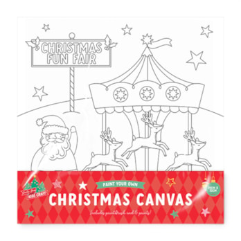 Wholesale Christmas Colour In Your Own Canvas CDU | Wholesale Direct Wholesale Christmas Colour In Your Own Canvas CDU | Wholesale Direct