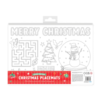 Wholesale Christmas Colour In Your Own Placemat 6pk | Wholesale Direct